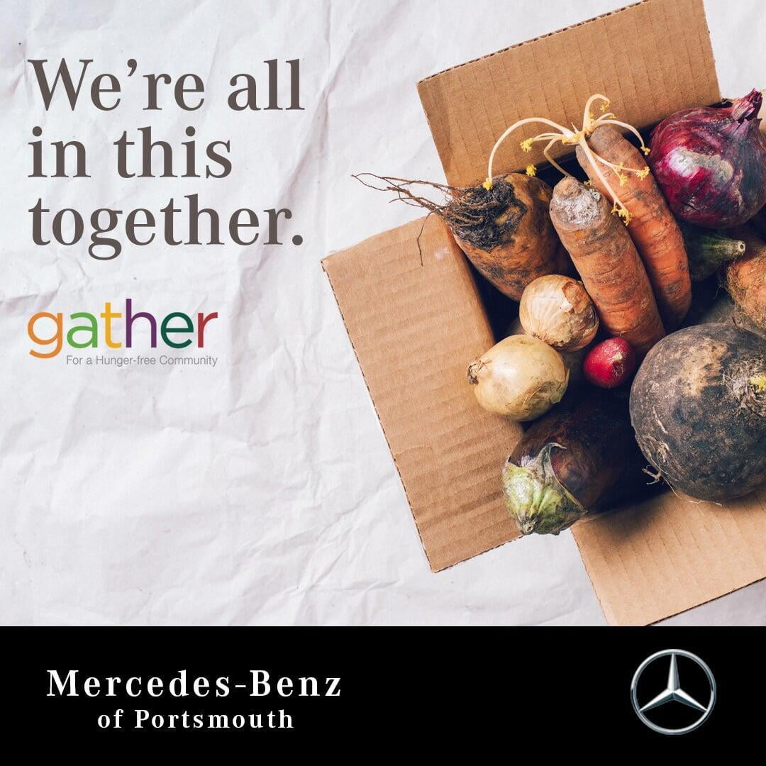 Nancy Phillips Associates supports Mercedes-Benz of Portsmouth and Gather New Hampshire