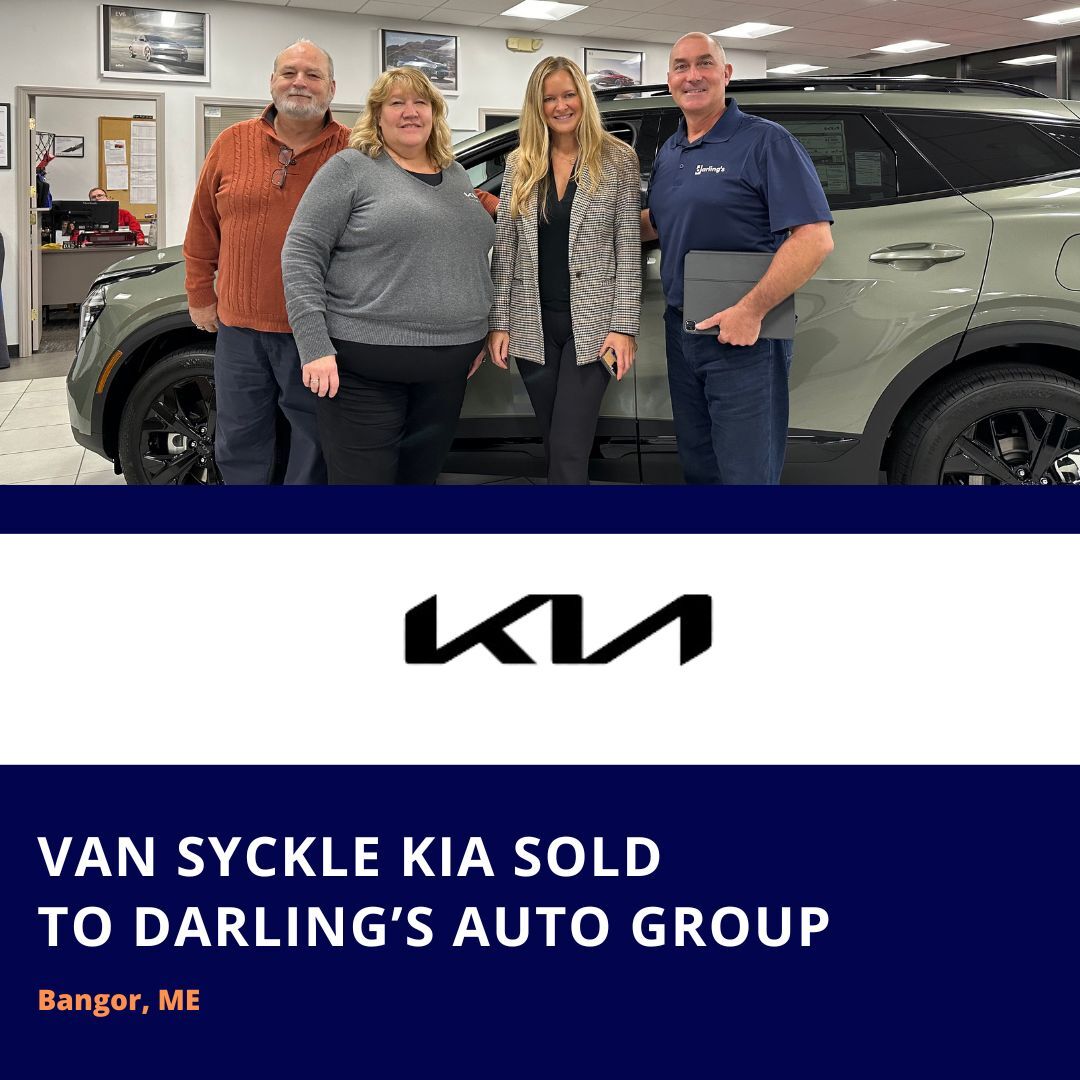 Van Syckle Kia sold to Darling's Auto Group